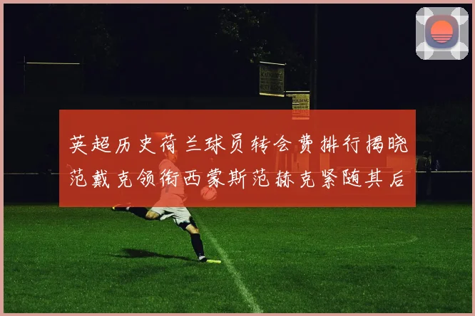 英超历史荷兰球员转会费排行揭晓范戴克领衔西蒙斯范赫克紧随其后